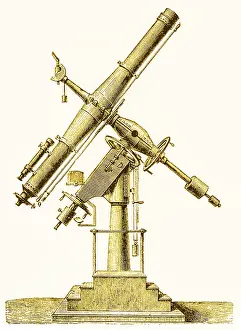 Equatorial Prints: Equatorial Telescope