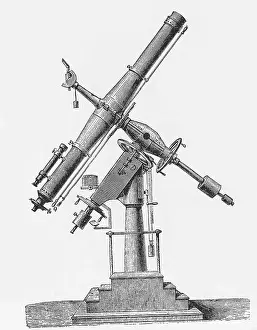 Telescope Prints: Equatorial Telescope