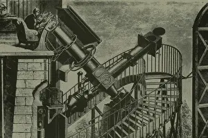 Observatory Prints: Equatorial Telescope Paris Observatory, 1883