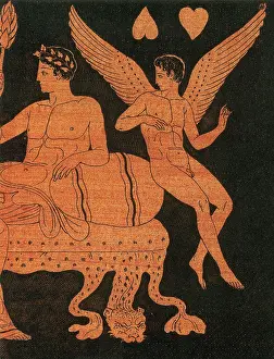 Roman Prints: Eros, Greek God of Love