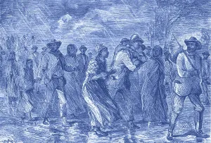 Slave Prints: Escaping to Underground Railroad