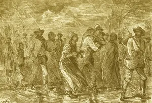 Slave Prints: Escaping to Underground Railroad