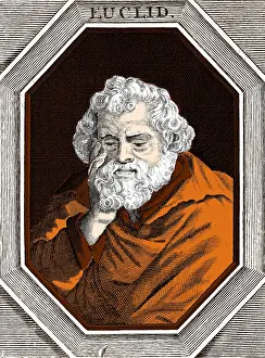 Fourth Prints: Euclid, Ancient Greek Mathematician