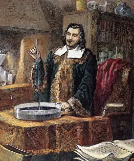 More Science & Medical Prints: Evangelista Torricelli, Italian Mathematician