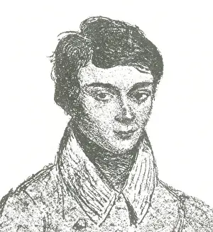 Connection Prints: Evariste Galois, French Mathematician