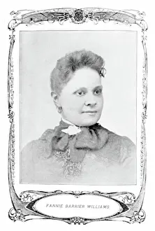 1902 Prints: Fannie Barrier Williams, American Educator and Activist