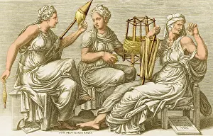 Myth & Folklore Prints: The Three Fates