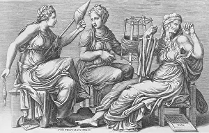 Greco Roman Prints: The Three Fates