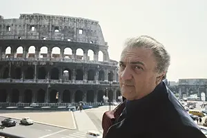 Misc Prints: Federico Fellini, Italian Film Director