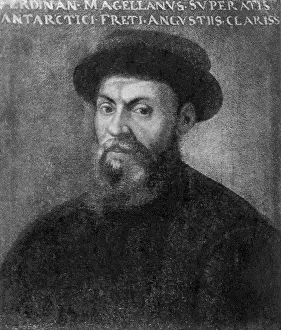 16th Prints: Ferdinand Magellan, Portuguese Explorer