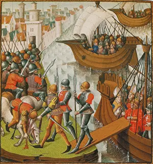 Knighthood Prints: Fifth Crusade, Siege of Damietta, 1218