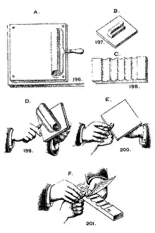 Court Prints: Fingerprinting Instructions, Circa 1900
