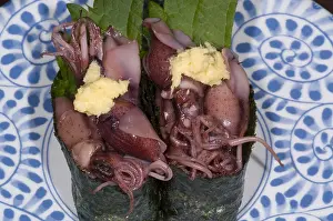 Foods Prints: Firefly Squid sushi