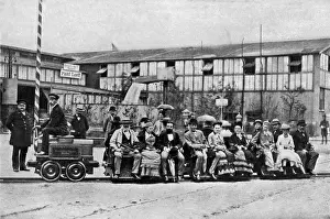 Johann Prints: First Electric Railway, 1879