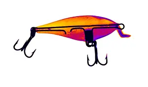 X Rays Prints: Fishing Lure