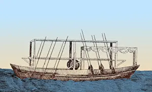 Steamboats Prints: Fitch Steamboat, 1790