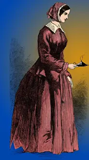 Feminist Prints: Florence Nightingale, English Nurse