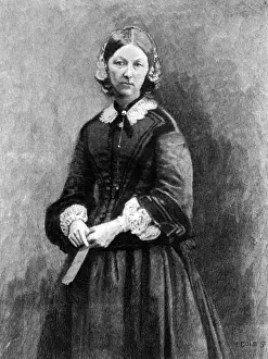 Feminist Prints: Florence Nightingale, English Nurse