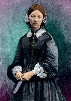 Wars Prints: Florence Nightingale, English Nurse