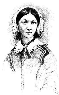 Feminist Prints: Florence Nightingale, English Nurse and Statistician