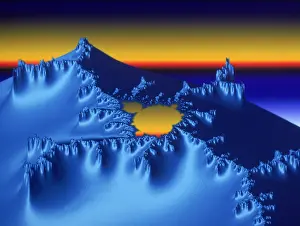 Math Prints: Fractal Landscape