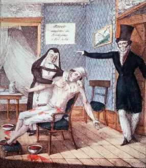 Small Prints: Francois Joseph Victor Broussais, French Physician