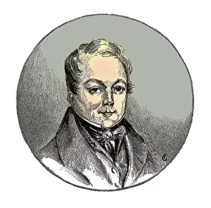 Live Prints: Francois Magendie, French Physiologist