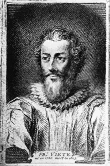 16th Prints: Francois Viete, French Mathematician