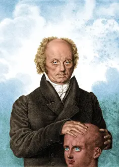 Neurological Prints: Franz Joseph Gall, German Phrenologist