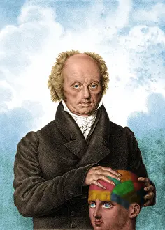 Neurological Prints: Franz Joseph Gall, German Phrenologist