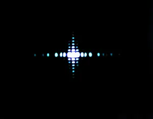 Radiation Prints: Fraunhofer Diffraction