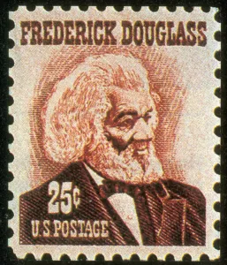 Slave Prints: Frederick Douglass, U.S. Postage Stamp, 1967