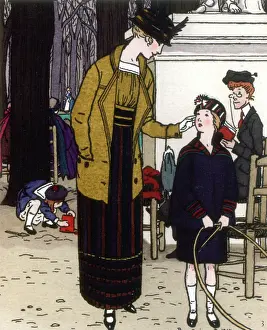 Arts Prints: French Fashion, Pierre Brissaud, 1914