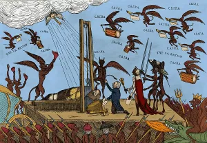 Execute Prints: French Revolution, Execution of Louis XVI, 1793