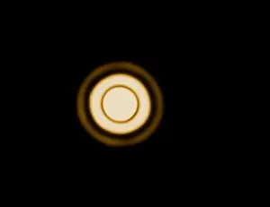 Radiation Prints: Fresnel Diffraction
