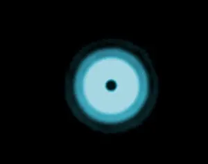 Radiation Prints: Fresnel Diffraction