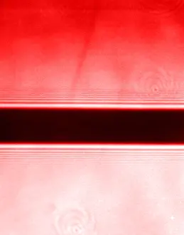 Radiation Prints: Fresnel Diffraction by Needle