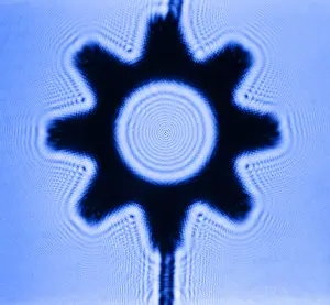Gram Prints: Fresnel Diffraction Pattern