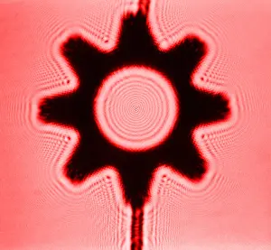 Gram Prints: Fresnel Diffraction Pattern