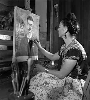 Misc Prints: Frida Kahlo, 1952