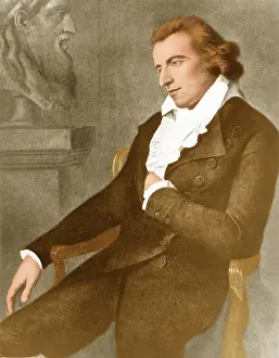 Dramatist Prints: Friedrich Schiller, German Poet and Philosopher