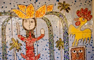 Ceramic Prints: Fuster Artwork, Cuba