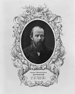 Essayist Prints: Fyodor Dostoyevsky, Russian Author