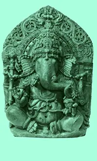 Sculpture Prints: Ganesha, Hindu God