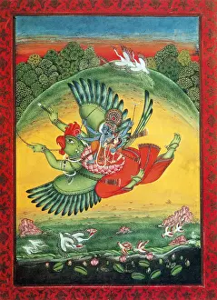 Divinity Prints: Garuda, the Vahana of Lord Vishnu