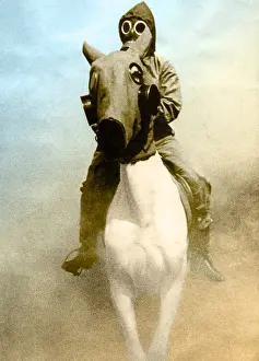 Mask Prints: Gas Mask, 1932