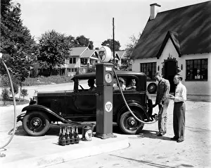 Transport Prints: Gas Station