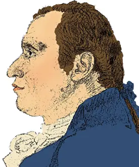 Mathematician Prints: Gaspard Monge, French Mathematician