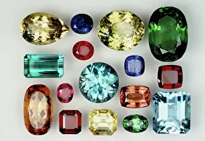 Science Source Collection Prints: Gemstone Collection