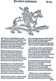 Middles Prints: Geoffrey Chaucer, Canterbury Tales
